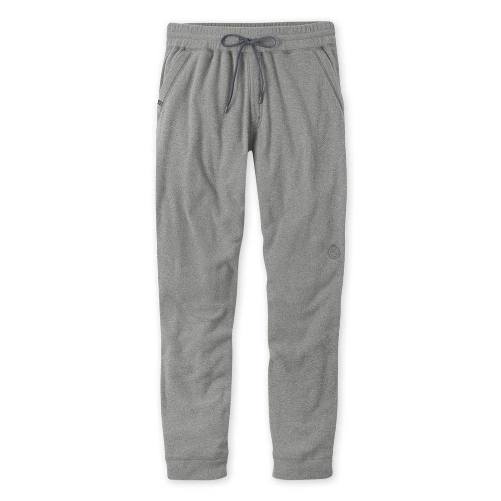 Stio Turpin Fleece Jogger Pants Mens Large Gray Gorpcore Mountain Outdoor